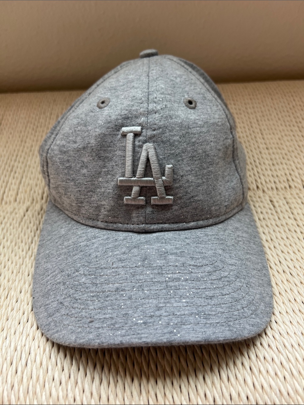 New Era Gray LA Embroidered Baseball Cap -purchased from an official store